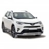 Защита переднего бампера «Труба» (d51) для Toyota RAV4 рестайлинг (2015-н.в.)(Окрашенное) купить недорого с доставкой в Брянск